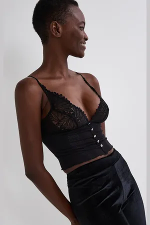 Monoprix Caraco fines bretelles SYLVANA avec dentelle