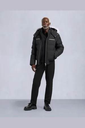Moose Knuckles BLOUSON AVIATEUR CLOUD AVEC PEAU DE MOUTON