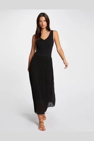 Morgan Robe tricot longue cintrée femme