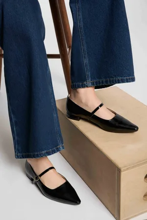 Morgan Ballerines plates vernies femme