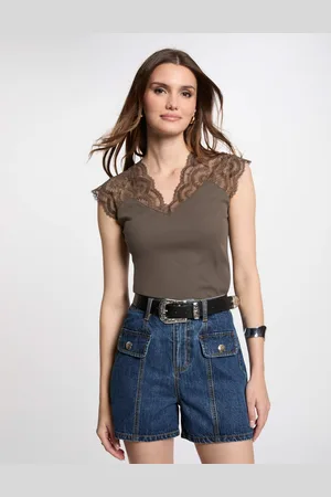 Morgan T-shirt manches courtes femme