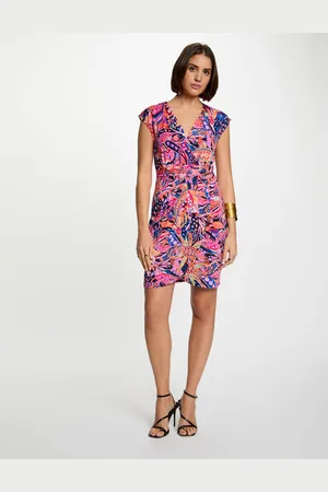 Morgan Robe courte ajustée imprimée femme