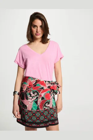 Morgan Jupe nouée imprimée femme