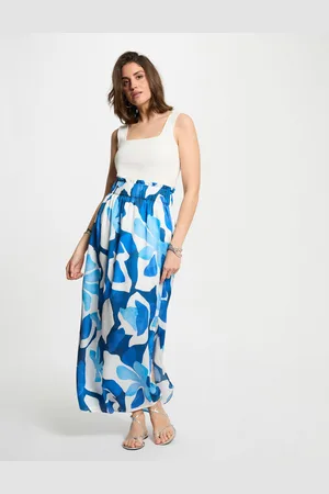 Morgan Jupe longue imprimée femme