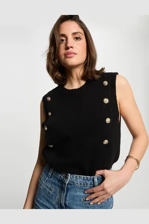 Morgan Pull sans manches femme