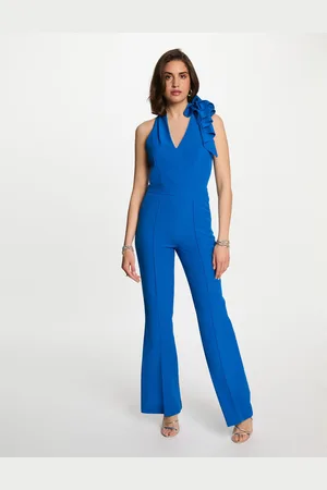 Morgan Combinaison longue volants femme
