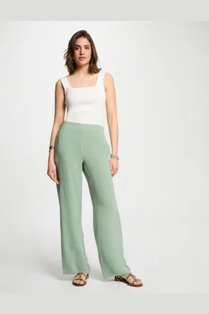 Morgan Pantalon large fluide femme