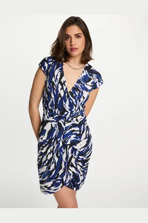 Morgan Robe courte ajustée imprimée femme