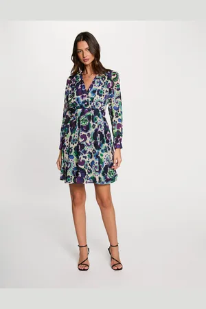 Morgan Robe courte évasée imprimée femme