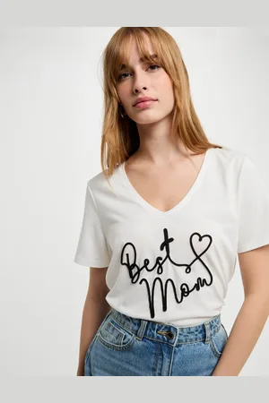 Morgan T-shirt à inscription femme