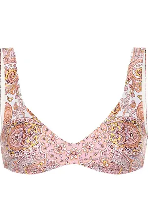 ZIMMERMANN Haut de bikini imprimé