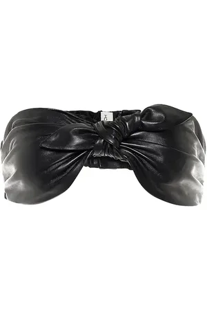 Alessandra Rich Brassière en cuir