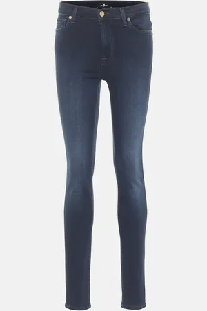 7 for all Mankind Jean skinny Slim Illusion Luxe à taille haute