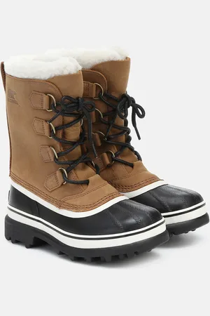 sorel Bottines après-ski Caribou en shearling et daim
