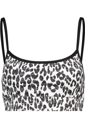 The Upside Brassière de sport Natacha à motif léopard
