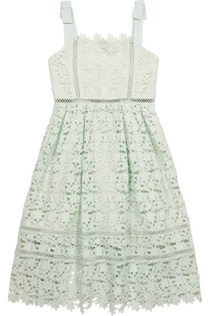 Self-Portrait Robe en dentelle