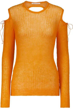 Cecilie Bahnsen Top Greta en mohair mélangé