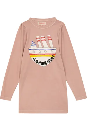 The Animals Observatory Robe imprimée Big Dog en coton