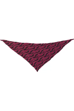 PAADE Écharpe intarsia en laine mélangée