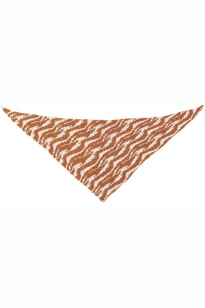 PAADE Écharpe intarsia en laine mélangée