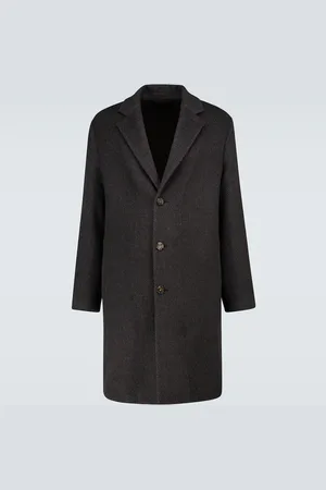 Loro Piana Manteau Findon en laine mélangée