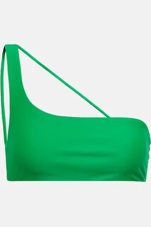 Jade Swim Haut de bikini Apex asymétrique