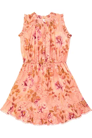ZIMMERMANN Robe Rosa en coton à fleurs
