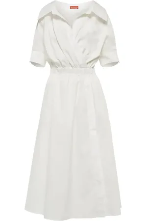Altuzarra Robe chemise Lydia en coton mélangé