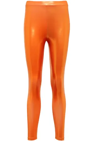 Alessandra Rich Legging en lamé