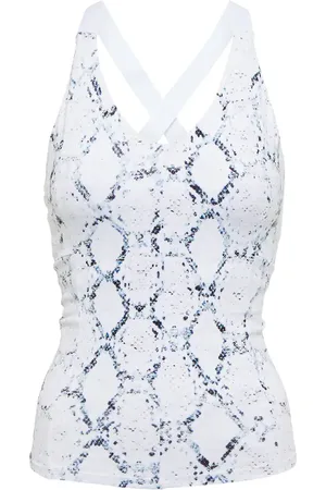 Varley Top Chapman à motif serpent