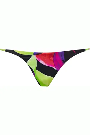 Louisa Ballou Culotte de bikini imprimée
