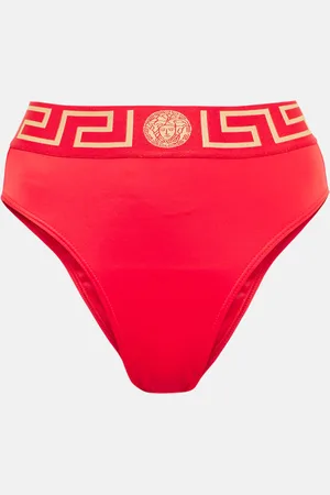 VERSACE Culotte de bikini Greca Border