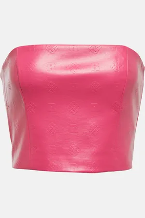 ROTATE Bustier Emili en cuir synthétique