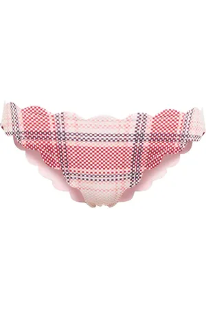 Marysia Culotte de bikini Antibes à carreaux