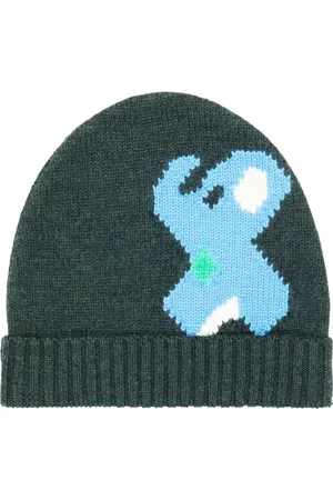 J.W.Anderson Bonnet en intarsia en laine