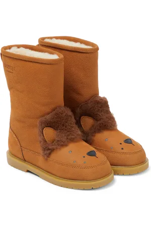 Donsje Bottes Wadudu en cuir