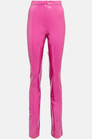 ROTATE Pantalon slim à taille haute