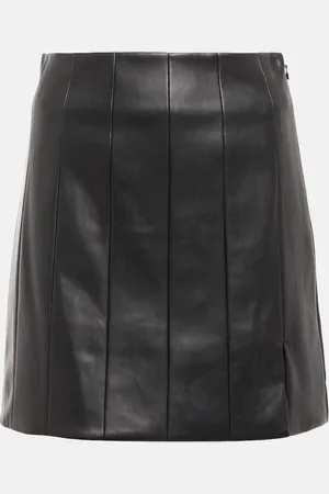 Staud Mini-jupe Wells en cuir synthétique