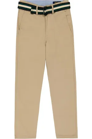 Ralph Lauren Pantalon droit en coton