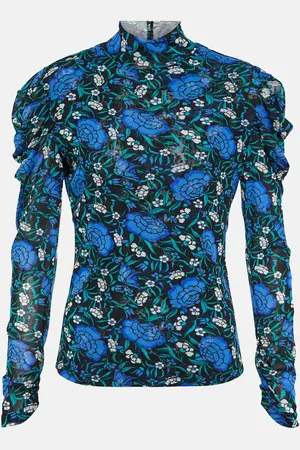 Diane von Furstenberg Top Remy à fleurs