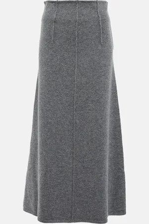 Dorothee Schumacher Jupe midi Modern Statements en laine mélangée