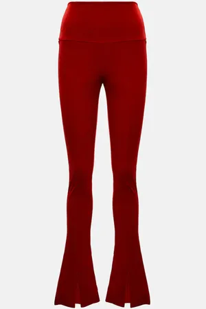 Norma Kamali Legging évasé en velours