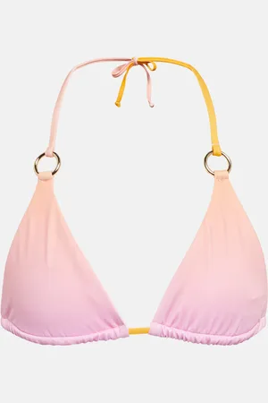 Louisa Ballou Haut de bikini imprimé