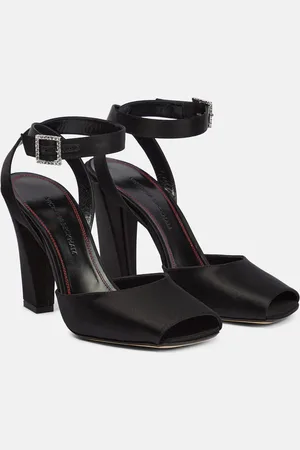 Victoria Beckham Sandales Eliza en satin