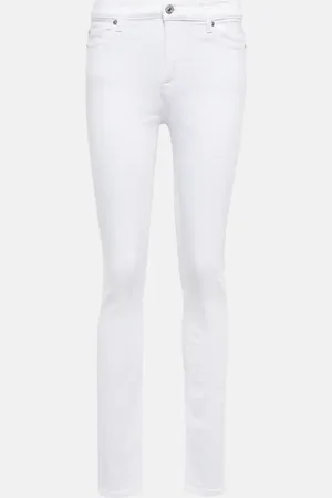 7 for all Mankind Jean slim HW Skinny à taille mi-haute