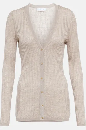 GABRIELA HEARST Cardigan Emma en cachemire et soie