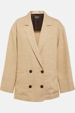 Loro Piana Veste en lin, cachemire et soie