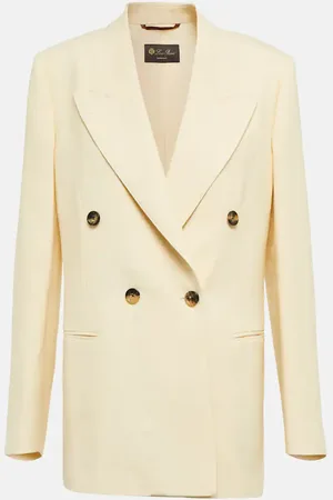 Loro Piana Blazer Aurora en lin et laine