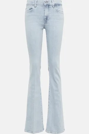 7 for all Mankind Jean bootcut à taille mi-haute