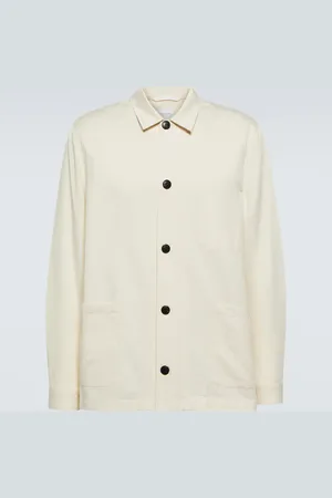 Sunspel Veste en coton et lin